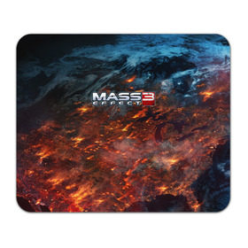 Коврик прямоугольный с принтом Mass Effect в Екатеринбурге, натуральный каучук | размер 230 х 185 мм; запечатка лицевой стороны | Тематика изображения на принте: n7 | shepard | галактика | жнец | космос | масс | нормандия | планета | шепард | эффект