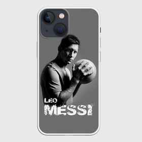 Чехол для iPhone 13 mini с принтом Leo Messi в Екатеринбурге,  |  | barcelona | spanish | аргентина | барселона | испания | лео | месси | мяч | футбол | футболист