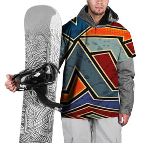 Накидка на куртку 3D с принтом Линии геометрии в Екатеринбурге, 100% полиэстер |  | абстракция | бумага | геометрия | грани | изгиб | линии | оптические | полигоны | полосы | постель | розовый | сочетания | текстура | треугольники
