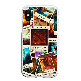 Чехол для iPhone XS Max матовый с принтом Photograph в Екатеринбурге, Силикон | Область печати: задняя сторона чехла, без боковых панелей | dota 2 | дота 2
