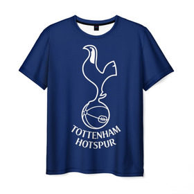 Мужская футболка 3D с принтом Tottenham hotspur в Екатеринбурге, 100% полиэфир | прямой крой, круглый вырез горловины, длина до линии бедер | Тематика изображения на принте: football | англия | болельщик | игрок | лондон | премьер лига | тоттенхэм хотспур | фанат | футбол | футболист | шпоры
