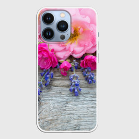 Чехол для iPhone 13 Pro с принтом Весенний аромат в Екатеринбурге,  |  | желтый | красный | любовь | новинки | подарок | розы | сердце | текстура | тюльпаны | цветы