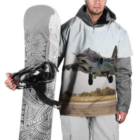 Накидка на куртку 3D с принтом Истребитель в Екатеринбурге, 100% полиэстер |  | Тематика изображения на принте: самолет