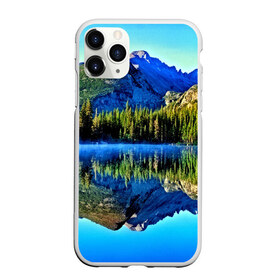 Чехол для iPhone 11 Pro матовый с принтом Switzerland в Екатеринбурге, Силикон |  | kander valley | switzerland | вечер | вода | горы | деревья | зима | лес | огни | озеро | парк | подсветка | снег | швейцария