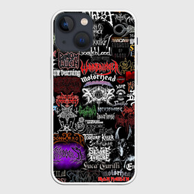 Чехол для iPhone 13 mini с принтом Hard Rock в Екатеринбурге,  |  | music | rock | rock and roll | музыка | рок