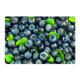 Магнитный плакат 3Х2 с принтом Голубика в Екатеринбурге, Полимерный материал с магнитным слоем | 6 деталей размером 9*9 см | blueberry | голубика | черника | ягоды