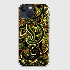 Чехол для iPhone 13 mini с принтом Flower Pattern в Екатеринбурге,  |  | 3d | flower | весна | другие | красивые цветы | красные | лето | поле | полевой цветок | прикольные | природа | текстуры | цветочки | цветы