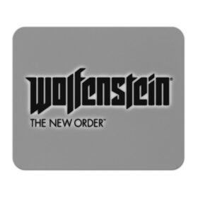 Коврик прямоугольный с принтом Wolfenstein в Екатеринбурге, натуральный каучук | размер 230 х 185 мм; запечатка лицевой стороны | 