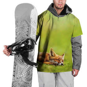 Накидка на куртку 3D с принтом Лисичка спит в Екатеринбурге, 100% полиэстер |  | fox | животное | зверь | красивая | лес | лис | лиса | лисенок | лисица | лисичка | мех | патрикеевна | песец | плутовка | прикольная | природа | рыжая | рыжий цвет | сказка | хвост | хитрая | хищник