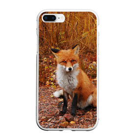 Чехол для iPhone 7Plus/8 Plus матовый с принтом Лиса в Екатеринбурге, Силикон | Область печати: задняя сторона чехла, без боковых панелей | fox | животное | зверь | красивая | лес | лис | лиса | лисенок | лисица | лисичка | мех | патрикеевна | песец | плутовка | прикольная | природа | рыжая | рыжий цвет | сказка | хвост | хитрая | хищник
