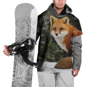 Накидка на куртку 3D с принтом Лиса в Екатеринбурге, 100% полиэстер |  | fox | животное | зверь | красивая | лес | лис | лиса | лисенок | лисица | лисичка | мех | патрикеевна | песец | плутовка | прикольная | природа | рыжая | рыжий цвет | сказка | хвост | хитрая | хищник