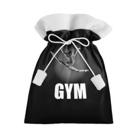 Подарочный 3D мешок с принтом Gym в Екатеринбурге, 100% полиэстер | Размер: 29*39 см | girl | jump | sport | sportswoman | гимнастика | девушка | прыжок | спорт | спортсменка | фитнес