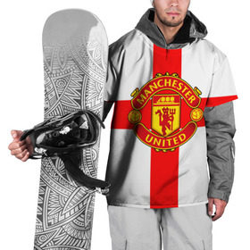 Накидка на куртку 3D с принтом Manchester united в Екатеринбурге, 100% полиэстер |  | 3д | fc | manchester united | mu | англия | британия | игра | канониры | красные дьяволы | лондон | манчестер | мю | флаг | флаг британии | футбол | эмблема