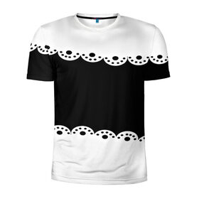 Мужская футболка 3D спортивная с принтом Стильный узор в Екатеринбурге, 100% полиэстер с улучшенными характеристиками | приталенный силуэт, круглая горловина, широкие плечи, сужается к линии бедра | 