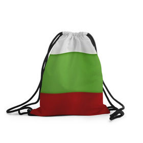 Рюкзак-мешок 3D с принтом Болгария в Екатеринбурге, 100% полиэстер | плотность ткани — 200 г/м2, размер — 35 х 45 см; лямки — толстые шнурки, застежка на шнуровке, без карманов и подкладки | bulgaria | flag | болгария | республика болгария | текстура | флаг