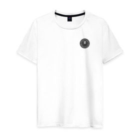 Мужская футболка хлопок с принтом ФБР в Екатеринбурге, 100% хлопок | прямой крой, круглый вырез горловины, длина до линии бедер, слегка спущенное плечо. | агент | фбр
