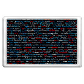 Магнит 45*70 с принтом computer code в Екатеринбурге, Пластик | Размер: 78*52 мм; Размер печати: 70*45 | computer code | technology | код