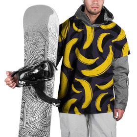 Накидка на куртку 3D с принтом Бананы в Екатеринбурге, 100% полиэстер |  | Тематика изображения на принте: bananas | food. vegan | fruit | yellow | бананы | веган | еда | желтый | фрукты