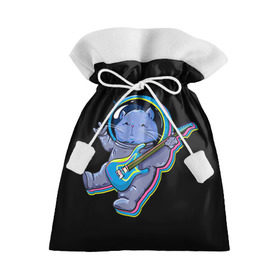 Подарочный 3D мешок с принтом Космокот в Екатеринбурге, 100% полиэстер | Размер: 29*39 см | день космонавтики | звезда | звезды | космокот | космонавт | космонавты | космос | кот | котик | планета | планеты | ракета | ракеты