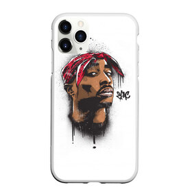 Чехол для iPhone 11 Pro матовый с принтом 2Pac в Екатеринбурге, Силикон |  | 2pac | rap | shakur | tupac | рэп | тупак | шакур