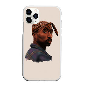 Чехол для iPhone 11 Pro Max матовый с принтом Tupac в Екатеринбурге, Силикон |  | Тематика изображения на принте: 2pac | rap | shakur | tupac | рэп | тупак | шакур