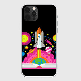 Чехол для iPhone 12 Pro Max с принтом Космос в Екатеринбурге, Силикон |  | звезды | космос | планета | ракета