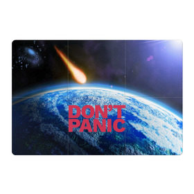 Магнитный плакат 3Х2 с принтом Без паники, метеорит в Екатеринбурге, Полимерный материал с магнитным слоем | 6 деталей размером 9*9 см | do not panic | dont panic | апокалипсис | без паники | взрыв | гибель | земля | классная | комета | конец света | космос | крутая | метеорит | не надо | прикол | прикольная надпись | ужас
