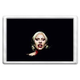 Магнит 45*70 с принтом Леди Гага в Екатеринбурге, Пластик | Размер: 78*52 мм; Размер печати: 70*45 | Тематика изображения на принте: lady gaga | леди гага