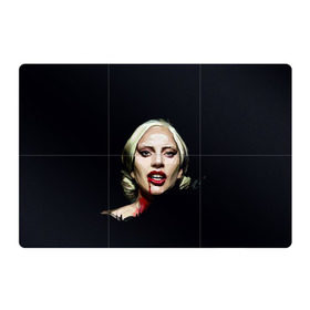Магнитный плакат 3Х2 с принтом Леди Гага в Екатеринбурге, Полимерный материал с магнитным слоем | 6 деталей размером 9*9 см | Тематика изображения на принте: lady gaga | леди гага
