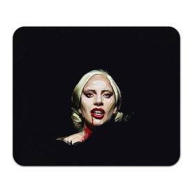 Коврик прямоугольный с принтом Леди Гага в Екатеринбурге, натуральный каучук | размер 230 х 185 мм; запечатка лицевой стороны | lady gaga | леди гага