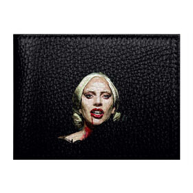 Обложка для студенческого билета с принтом Леди Гага в Екатеринбурге, натуральная кожа | Размер: 11*8 см; Печать на всей внешней стороне | lady gaga | леди гага