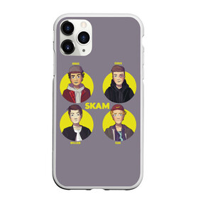 Чехол для iPhone 11 Pro матовый с принтом Сериал SKAM в Екатеринбурге, Силикон |  | Тематика изображения на принте: skam | скам | стыд