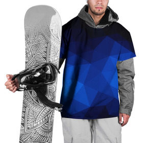 Накидка на куртку 3D с принтом Синие полигоны в Екатеринбурге, 100% полиэстер |  | абстракция | бумага | геометрия | грани | изгиб | линии | полигоны | полосы | постель | розовый | сочетания | текстура | треугольники