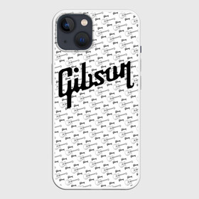 Чехол для iPhone 13 с принтом Gibson в Екатеринбурге,  |  | Тематика изображения на принте: fender | gibson | guitar | ibanez | music | rock | гитара | музыка | рок