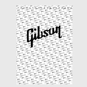 Скетчбук с принтом Gibson в Екатеринбурге, 100% бумага
 | 48 листов, плотность листов — 100 г/м2, плотность картонной обложки — 250 г/м2. Листы скреплены сверху удобной пружинной спиралью | Тематика изображения на принте: fender | gibson | guitar | ibanez | music | rock | гитара | музыка | рок