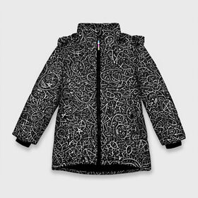 Зимняя куртка для девочек 3D с принтом Die Antwoord Рисунки в Екатеринбурге, ткань верха — 100% полиэстер; подклад — 100% полиэстер, утеплитель — 100% полиэстер. | длина ниже бедра, удлиненная спинка, воротник стойка и отстегивающийся капюшон. Есть боковые карманы с листочкой на кнопках, утяжки по низу изделия и внутренний карман на молнии. 

Предусмотрены светоотражающий принт на спинке, радужный светоотражающий элемент на пуллере молнии и на резинке для утяжки. | dia | ninja | rap | rave | yolandi | zef | африка | графити | чаппи | юар