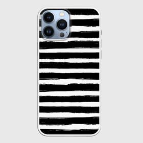 Чехол для iPhone 13 Pro Max с принтом Тельняшка в Екатеринбурге,  |  | геометрия | зебра | линии | полосы | тельняшка | узор | черно белый