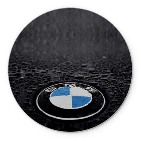 Коврик круглый с принтом BMW в Екатеринбурге, резина и полиэстер | круглая форма, изображение наносится на всю лицевую часть | bmw | x3 x4 x5 x6 x7 x8 | авто | автомобиль | блатная | бмв | бумер | бэха | иномарка | концерн | красивая | крутая | марка немецкая | машина | пацанский таз | прикольная | тачила | тачка