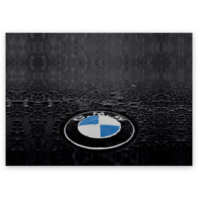 Поздравительная открытка с принтом BMW в Екатеринбурге, 100% бумага | плотность бумаги 280 г/м2, матовая, на обратной стороне линовка и место для марки
 | bmw | x3 x4 x5 x6 x7 x8 | авто | автомобиль | блатная | бмв | бумер | бэха | иномарка | концерн | красивая | крутая | марка немецкая | машина | пацанский таз | прикольная | тачила | тачка
