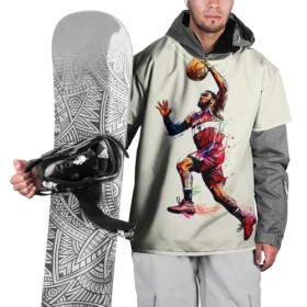 Накидка на куртку 3D с принтом John Wall в Екатеринбурге, 100% полиэстер |  | john wall | nba | sport | washington | wizards | арт | баскетбол | баскетболист | джон уолл | игрок | картинка | краски | прикольные | рисунок | спорт | цветные | яркие