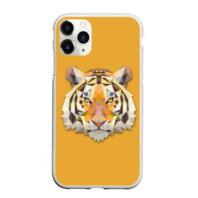 Чехол для iPhone 11 Pro Max матовый с принтом Тигр в Екатеринбурге, Силикон |  | животные | жищники | новинки | подарок | популярное | яркие