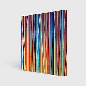 Холст квадратный с принтом Colored stripes в Екатеринбурге, 100% ПВХ |  | 3d | colored stripes | абстракция | другие | картинка | краски | линии | отблеск | полосы | прикольные | радуга | свет | цветные | яркие