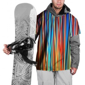 Накидка на куртку 3D с принтом Colored stripes в Екатеринбурге, 100% полиэстер |  | Тематика изображения на принте: 3d | colored stripes | абстракция | другие | картинка | краски | линии | отблеск | полосы | прикольные | радуга | свет | цветные | яркие