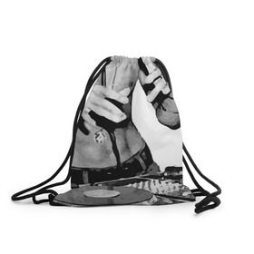 Рюкзак-мешок 3D с принтом Брюс Ли Dj в Екатеринбурге, 100% полиэстер | плотность ткани — 200 г/м2, размер — 35 х 45 см; лямки — толстые шнурки, застежка на шнуровке, без карманов и подкладки | брюс ли dj