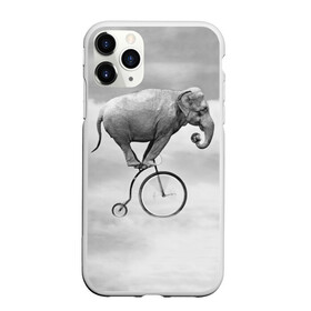 Чехол для iPhone 11 Pro матовый с принтом Hipster Bike в Екатеринбурге, Силикон |  | Тематика изображения на принте: elephant | hipster | индия | йога | слон | хипстер