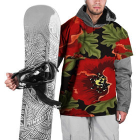 Накидка на куртку 3D с принтом Цветение мака в Екатеринбурге, 100% полиэстер |  | Тематика изображения на принте: flower | красные | полевой цветок | природа | розы | текстуры | цветочки | цветы