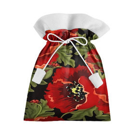 Подарочный 3D мешок с принтом Цветение мака в Екатеринбурге, 100% полиэстер | Размер: 29*39 см | flower | красные | полевой цветок | природа | розы | текстуры | цветочки | цветы