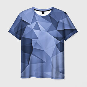Мужская футболка 3D с принтом Geometry contrast в Екатеринбурге, 100% полиэфир | прямой крой, круглый вырез горловины, длина до линии бедер | 
