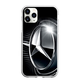 Чехол для iPhone 11 Pro Max матовый с принтом Mercedes-Benz в Екатеринбурге, Силикон |  | car | germany | logo | make | mercedes benz | автомобиль | германия | логотип | марка | мерседес бенц