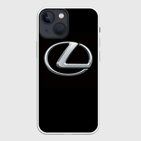 Чехол для iPhone 13 mini с принтом Lexus в Екатеринбурге,  |  | brand | car | japan | lexus | logo | toyota motor | автомобиль | лексус | логотип | марка | япония